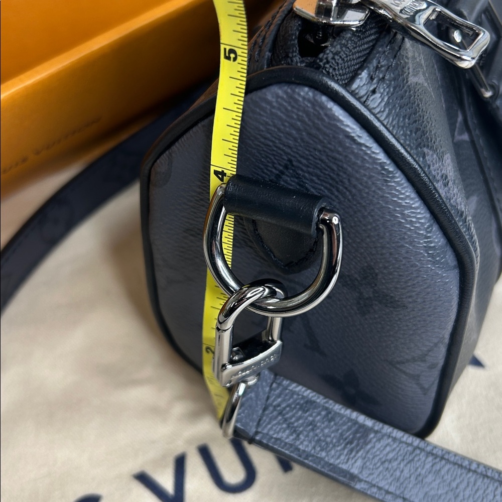 Authentic Louis Vuitton Monogram Eclipse black/grey reverse XS Keepall-Unisex - Picture 14 of 17